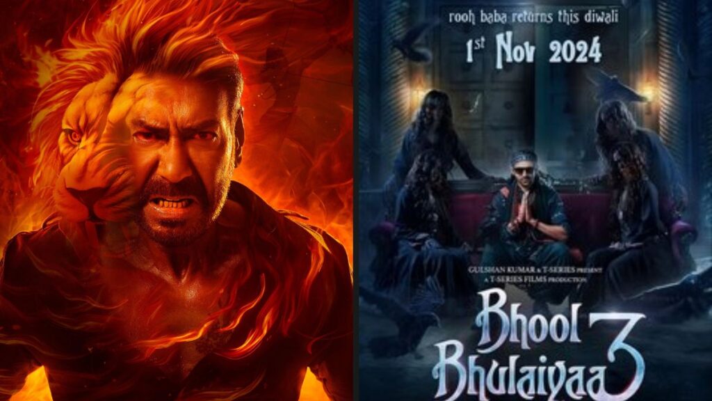 Singham Again vs Bhool Bhulaiyaa 3: क्या 'सिंघम अगेन' फिर स्थगित होगी?